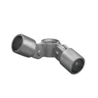 Buiskoppeling Dubbel scharnierstuk 90°-C / 33,7 mm